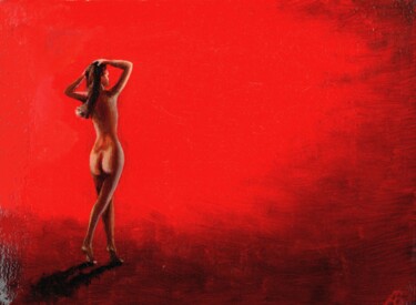 Картина под названием "An Invitation to a…" - Владимир Абаимов, Подлинное произведение искусства, Масло