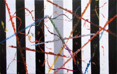 Картина под названием "12 Sides of Life /…" - Владимир Абаимов, Подлинное произведение искусства, Масло