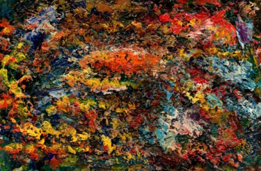 Peinture intitulée "Autumn Carnival / О…" par Vladimir Abaimov, Œuvre d'art originale, Huile