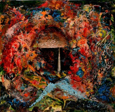 Картина под названием "Delicate Balance /…" - Владимир Абаимов, Подлинное произведение искусства, Чернила