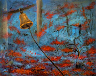 Pintura titulada "Trouble Has Come /…" por Vladimir Abaimov, Obra de arte original, Oleo