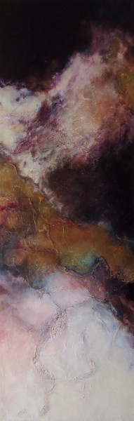 Pintura titulada "VERTIGE DE L'AMOUR" por Annick Volant-Vettu (AVVA), Obra de arte original, Acrílico Montado en Bastidor de…