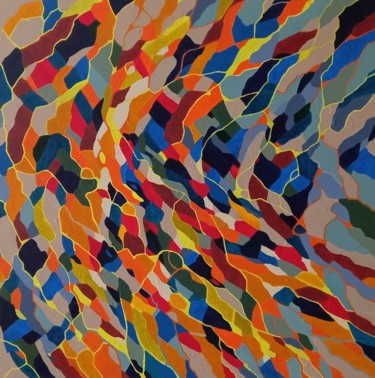 LEVANTE Peinture intitulée "LEVANTE" par Annick Volant-Vettu (AVVA), Œuvre d'art originale, Acrylique