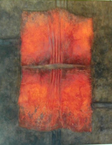 Painting titled "RESONNANCE 2" by Annick Volant-Vettu (AVVA), Original Artwork, Acrylic