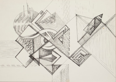 Рисунок под названием "42.jpg" - Ax Malin, Подлинное произведение искусства, Шариковая ручка