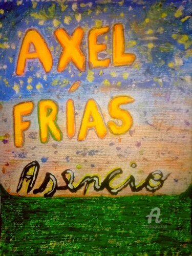 Pintura titulada "Portada" por Axel Frías, Obra de arte original, Acuarela