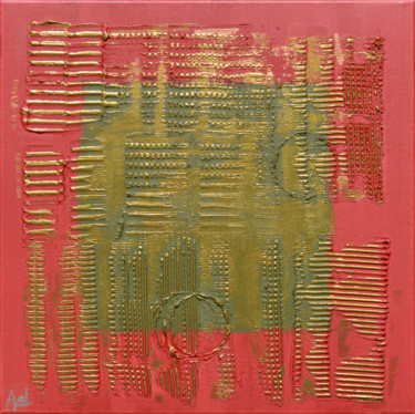 Peinture intitulée "Code inutilisable" par Ayel, Œuvre d'art originale, Acrylique Monté sur Châssis en bois
