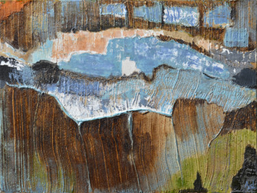 Peinture intitulée "Trachycarpus" par Ayel, Œuvre d'art originale, Acrylique Monté sur Châssis en bois