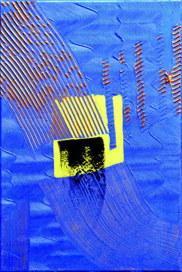 Peinture intitulée "5 jan 2023" par Ayel, Œuvre d'art originale, Acrylique Monté sur Châssis en bois