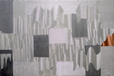 Peinture intitulée "L'échantillon" par Ayel, Œuvre d'art originale, Acrylique