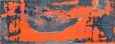 Peinture intitulée "Elément créateur 2" par Ayel, Œuvre d'art originale, Huile Monté sur Châssis en bois