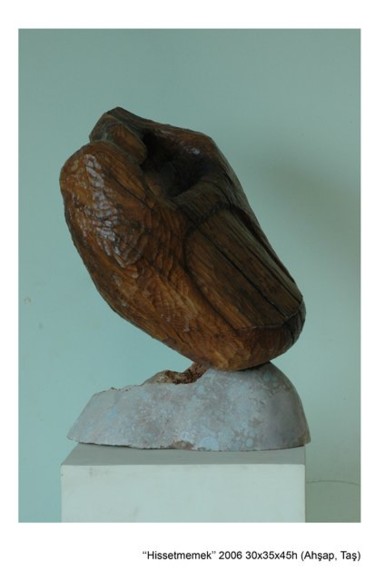 Sculpture intitulée "Hissetmemek" par Ayhan Mutlu, Œuvre d'art originale