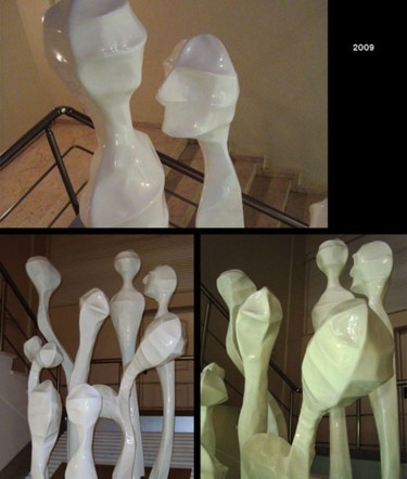 Skulptur mit dem Titel "paper" von Ayhan Mutlu, Original-Kunstwerk, Papier