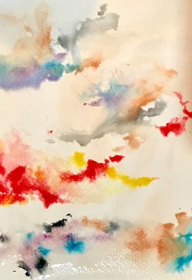 Painting titled "Watercolor" by Ayşe Eylül Sönmez, Original Artwork, Watercolor