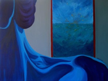 Картина под названием "melancholy" - Ayse Kumbasar, Подлинное произведение искусства