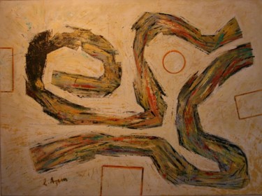 Peinture intitulée "01" par Lucien Azam, Œuvre d'art originale
