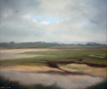 Painting titled "La baie de somme" by Azat Pogosian, Original Artwork, Oil