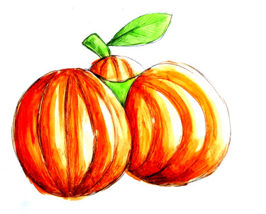 "Plumpkin" başlıklı Tablo Azathoth tarafından, Orijinal sanat, Akrilik