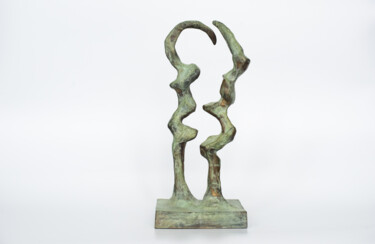 Sculpture intitulée "Inside of me 2" par Aziz Anzabi, Œuvre d'art originale, Bronze