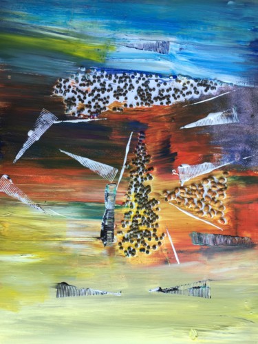 Peinture intitulée "img-3269.jpg" par Aziz Aziz Messoudi, Œuvre d'art originale