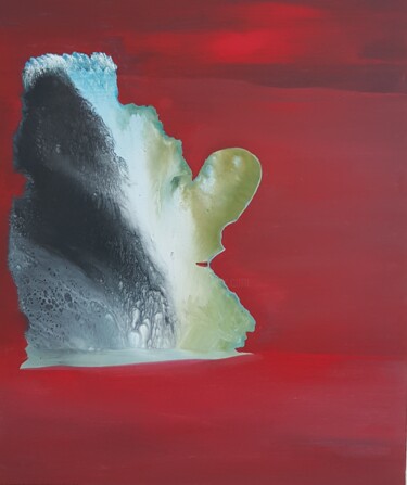 Schilderij getiteld "Pantin" door Azzedine Roua, Origineel Kunstwerk, Acryl