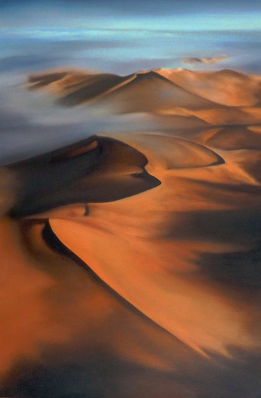 Chegaga (désert du Maroc) Ζωγραφική με τίτλο "Chegaga (désert du…" από B-Alexis, Αυθεντικά έργα τέχνης, Λάδι