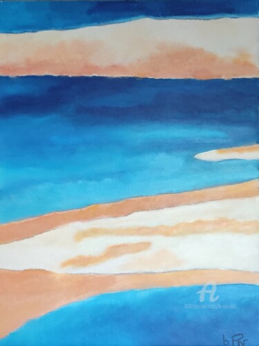 Schilderij getiteld "Dune" door B.Nicolas, Origineel Kunstwerk, Acryl