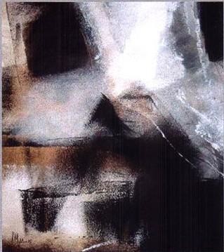 Peinture intitulée "Orage de lumière" par Ba, Œuvre d'art originale