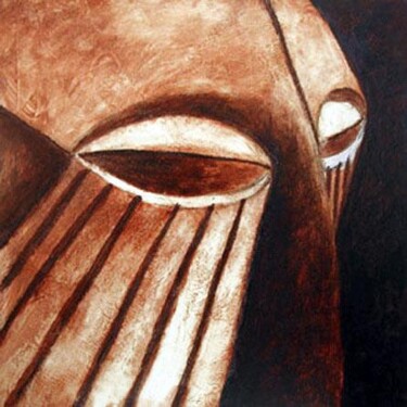 Peinture intitulée "kuba" par Baaydaam, Œuvre d'art originale