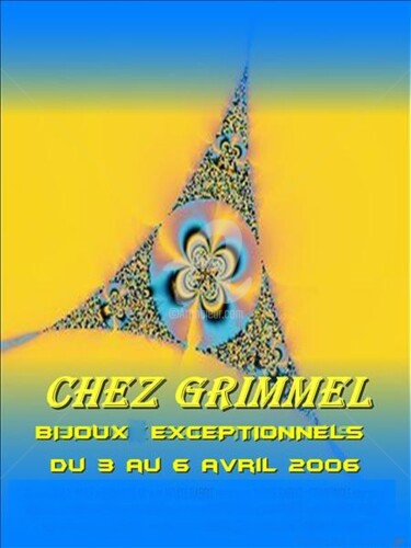 Digital Arts titled "Chez Grimmel" by Ferial Baba Aissa, Original Artwork
