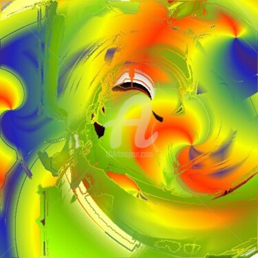 Arts numériques intitulée "COULEURS BRESILIENNE" par Ferial Baba Aissa, Œuvre d'art originale