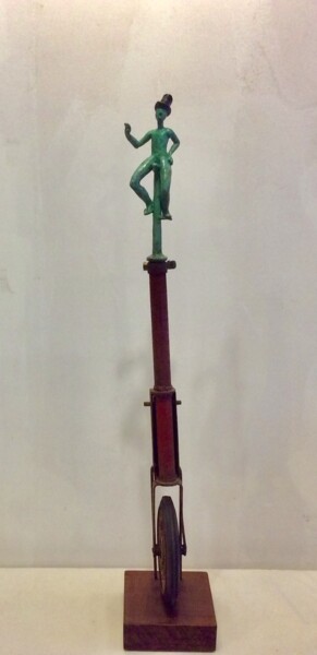 « Mr Loyal » Sculpture intitulée "« Mr Loyal »" par Elisabeth Faucheur, Œuvre d'art originale, Bronze