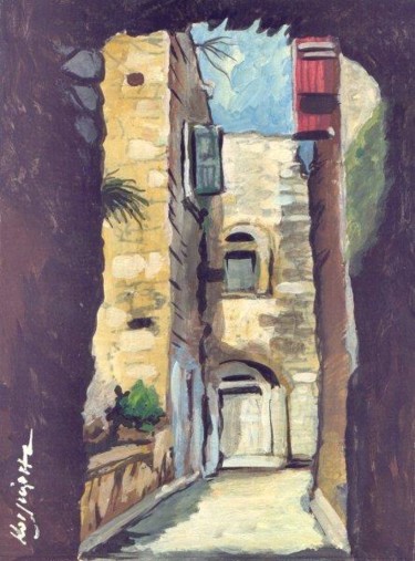 Painting titled "Mesta Vill" by Koiliar Is, Original Artwork, Oil