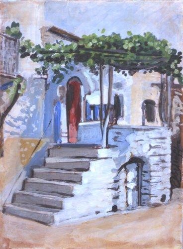 Painting titled "Syderounda Vill." by Koiliar Is, Original Artwork, Other