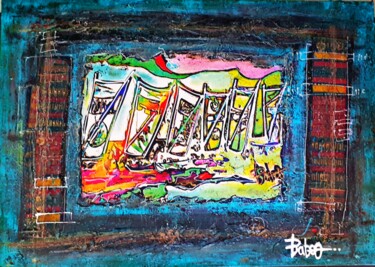 Malerei mit dem Titel "Lanmè Yôl 5" von Baboo Meliboo, Original-Kunstwerk, Digitale Malerei