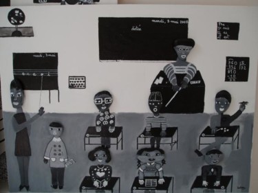 Painting titled "expo6" by Baboune, Original Artwork