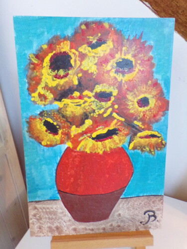 "florale" başlıklı Tablo Babylone B tarafından, Orijinal sanat, Akrilik