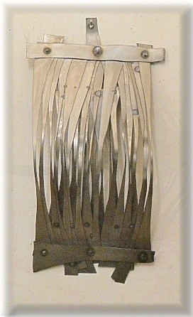 Sculpture titled "fog" by A. Beltrame, Original Artwork, Metals