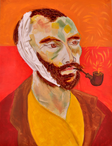 Pintura titulada "van gogh V" por Bachi Jincharadze, Obra de arte original, Oleo