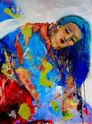 Détente Painting titled "Détente" by Badia, Original Art, Acrylic