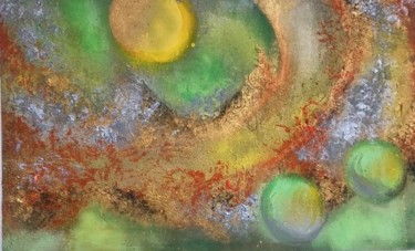 Malerei mit dem Titel "Universe" von Veronika Holiencin, Original-Kunstwerk, Acryl