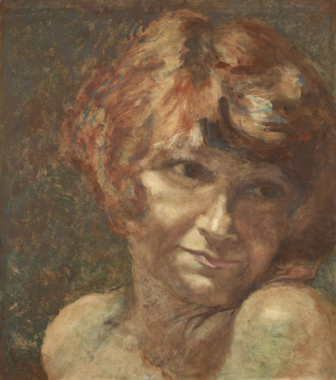 Peinture intitulée "Pascale-Anne" par Barbara Guias-Vaquier, Œuvre d'art originale, Huile