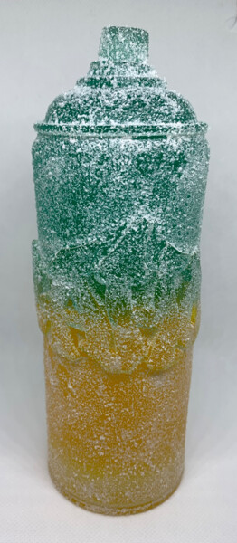 Скульптура под названием "Ananas Candy" - Baho, Подлинное произведение искусства, Смола