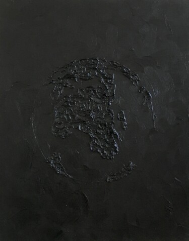 Pintura titulada "Our Home Planet- Af…" por Bahram Berj Kafai, Obra de arte original, Oleo Montado en Bastidor de camilla de…