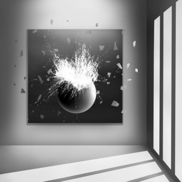 Arte digitale intitolato "My essential space 2" da Vicent Creatik, Opera d'arte originale, Pittura digitale