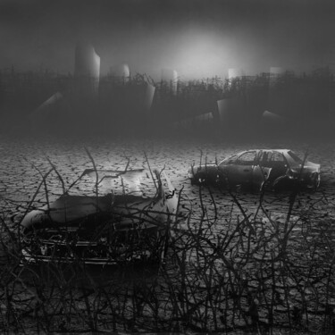 Digitale Kunst getiteld "Nature morte 3" door Vicent Creatik, Origineel Kunstwerk, Digitaal Schilderwerk