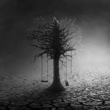 Digitale Kunst getiteld "Nature morte 5" door Vicent Creatik, Origineel Kunstwerk, Digitaal Schilderwerk