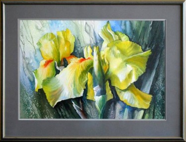Картина под названием ",,Желтые лилии,," - Valerij Makovoj, Подлинное произведение искусства, Масло
