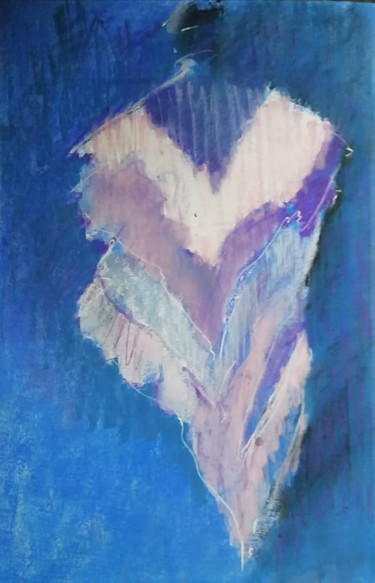 Butterfly Women #4 Рисунок под названием "Butterfly Women #4" - Sergey Bakin, Подлинное произведение искусства, Пастель