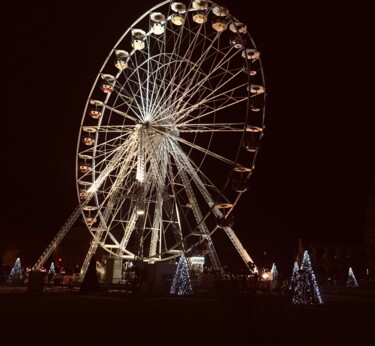 Photography titled "Ferris wheel 1" by Balagour, Original Artwork, Digital Photography